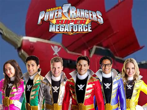 Power Rangers Super Megaforce Cast Helmetless 3 By Thepeopleslima On