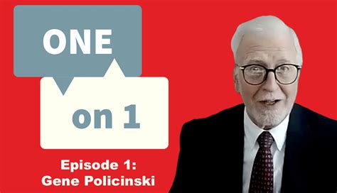 One On 1 With Gene Policinski First Amendment Museum