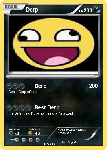 Pokémon Derp 1323 1323 Derp My Pokemon Card