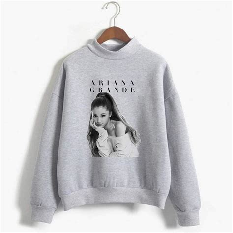 lxin ariana grande sweatshirt herbstliches top sweatshirt mit digitaldruck amazon de fashion