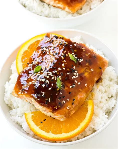 Easy Orange Teriyaki Salmon 20 Minute Meal Chef Savvy Salmon