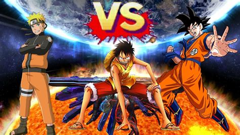 Super Smash Bros Wii U Goku Vs Naruto Vs Luffy Vs Mii Youtube