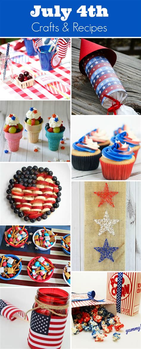 25 Ideas For 4th Of July Crafts And Recipes