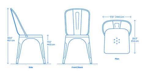 Safety regulations for capacity in accordance with square footage of the restaurant influences the layout and seating of a restaurant. Standard Chair Size Cm | Sante Blog