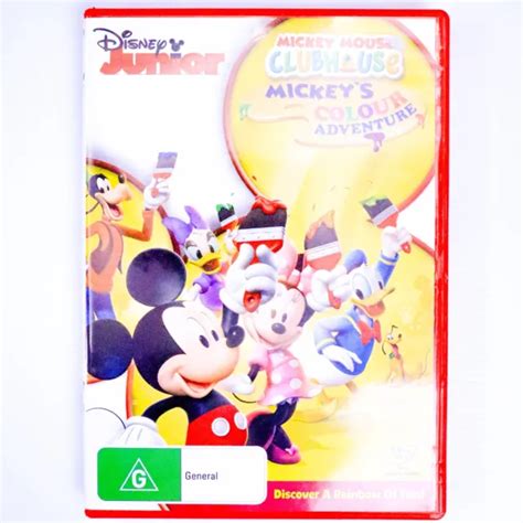 Mickey Mouse Clubhouse Mickeys Colour Adventure Dvd 2007 Animation