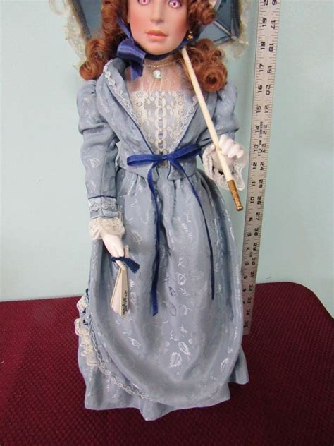 LOT SOUTHERN BELLE PORCELAIN DOLL EstateSales Org