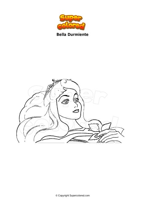 Dibujos Sin Colorear Dibujos De La Bella Durmiente Princesa Disney Para