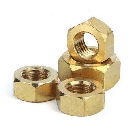 Hexagonal Brass Hex Nut For Hardware Fitting Size 3 Inch At Rs 3