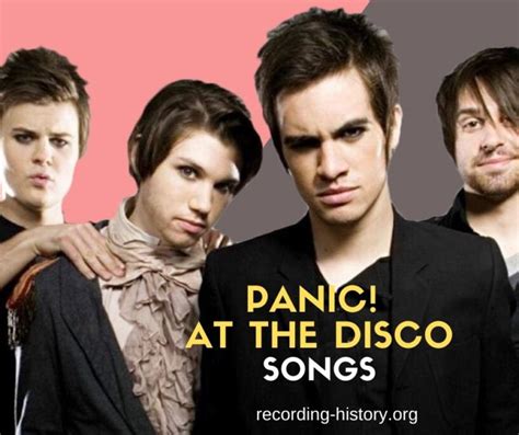 10+ Best Panic! At The Disco Songs & Lyrics - All Time Greatest Hits