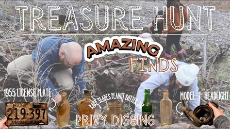 Digging for Treasure || Unearthing a Model T Headlight, a 1955 License