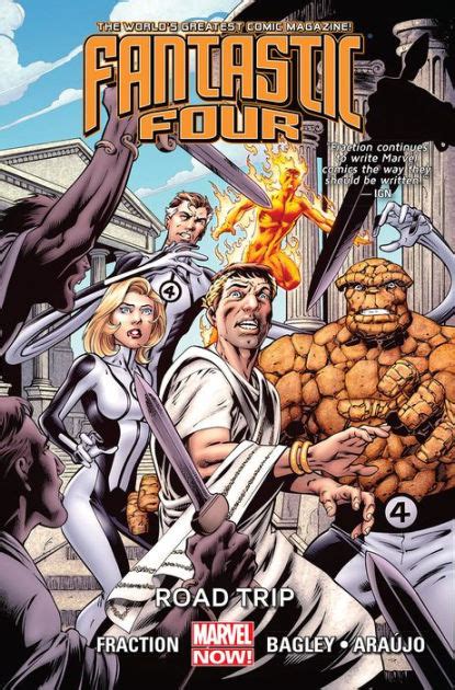 Fantastic Four Vol 2 Road Trip By Matt Fraction Mark Bagley Ebook