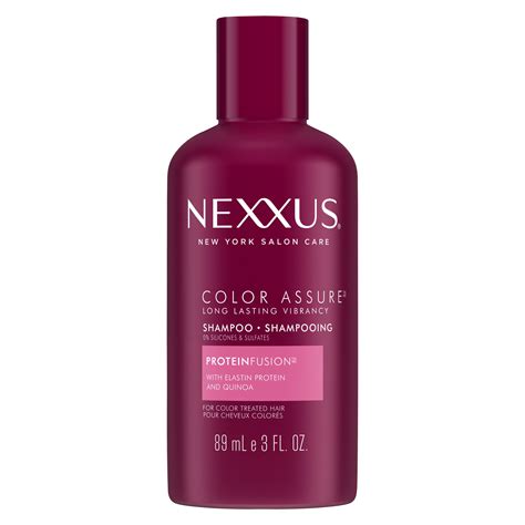 Nexxus Color Assure For Color Treated Hair Shampoo 3 Oz