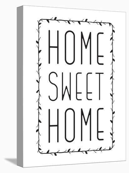 Home Sweet Home2 Stretched Canvas Print Good Vibe Design