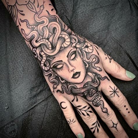 11 Medusa Hand Tattoo Ideas That Will Blow Your Mind Seso Open