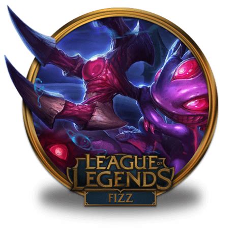 Fizz Void Icon League Of Legends Gold Border Iconset Fazie69