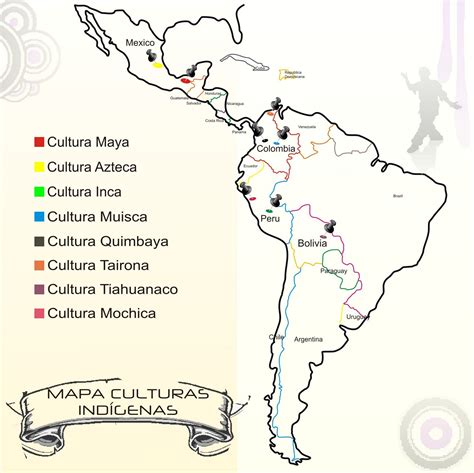 Map Indígena De América