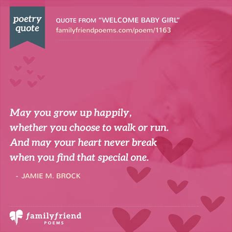 Welcome Baby Girl Baby Poem