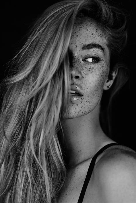 Swantje Face Photography Beautiful Freckles Portrait Photography Poses