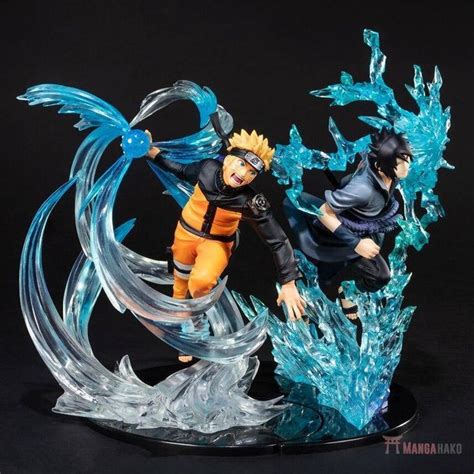 Figurine Naruto Uzumaki Et Sasuke Uchiha Sasuke In 2021 Anime