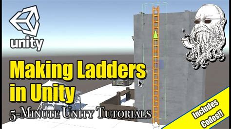 How To Make Simple Ladders In Unity 5 Minute Unity Tutorials Youtube