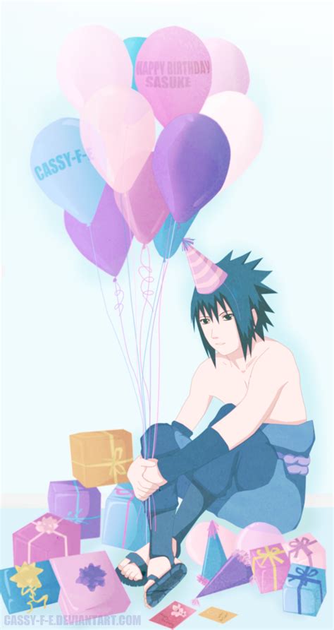 Happy Birthday Sasuke Naruto Guys Photo 23985799 Fanpop