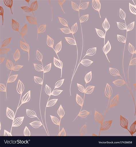 Check spelling or type a new query. Rose gold elegant decorative floral pattern Vector Image