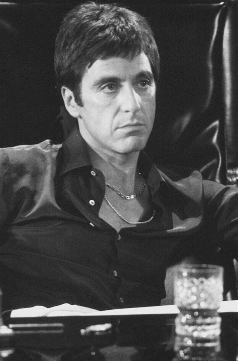 Art Scarface Pôster Impressão Filme Com Foto Texto Filme Arte Al Pacino