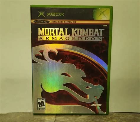 Mortal Kombat Armageddon Original Xbox Video Game Complete In Box Cib
