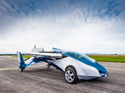 The Flying Car All Set For Take Off First Flying Car Flying Car Real Flying Car