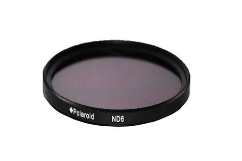 Polaroid Optics 72mm Nd 06 Nd6 Neutral Density Lens Filter