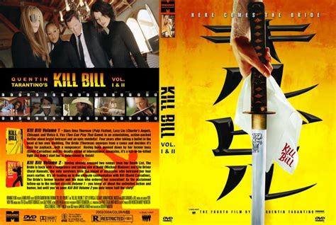 Kill Bill Vol I And Ii Movie Dvd Custom Covers 447kill Bill V1 2