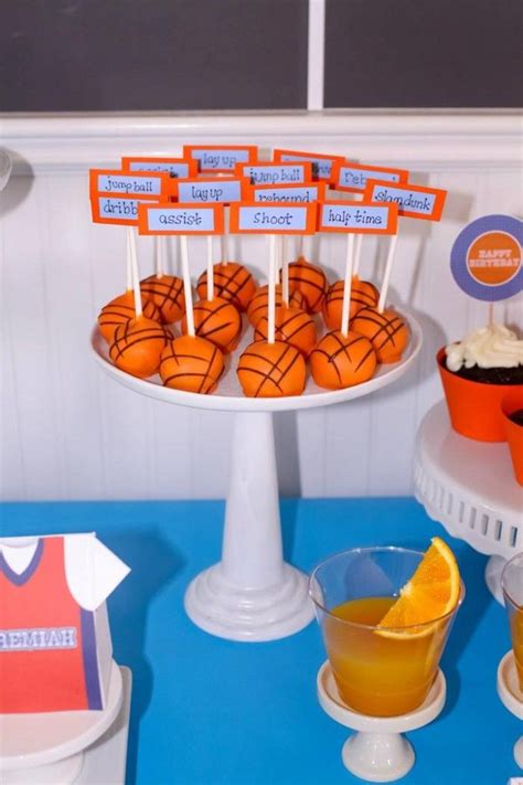 Basketball Themed 1st Birthday Party With Really Cool Ideas Via Karas Party Ideas Karaspar