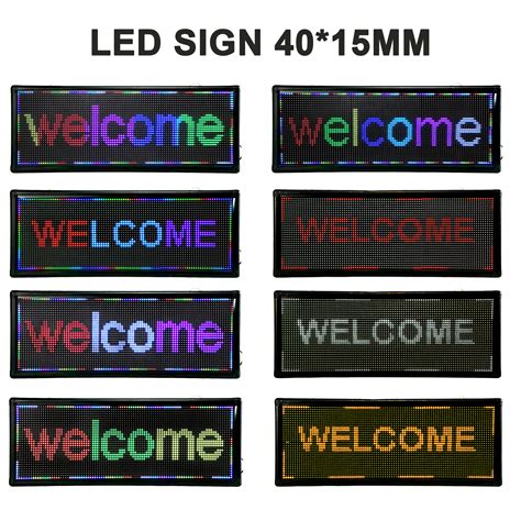 40 X 15 Led Scrolling Sign Led Sign P10 Digital Led Message Display