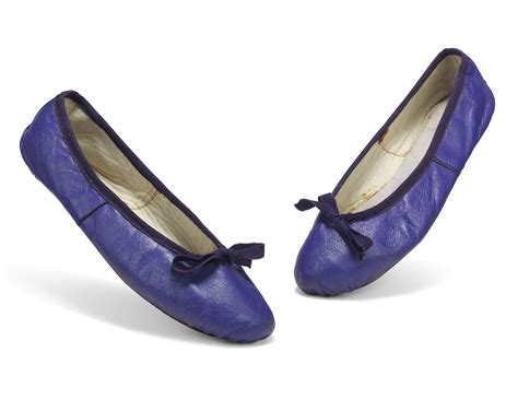 A Pair Of Purple Leather Ballet Pumps Circa 1960 70 Christies