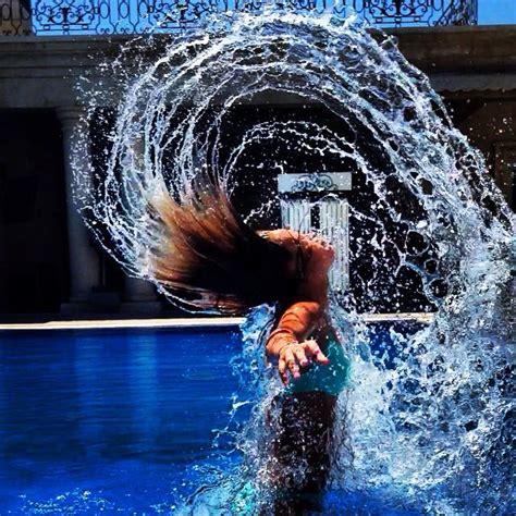 Water Hair Flip Photography Photography Women Portrait Photography