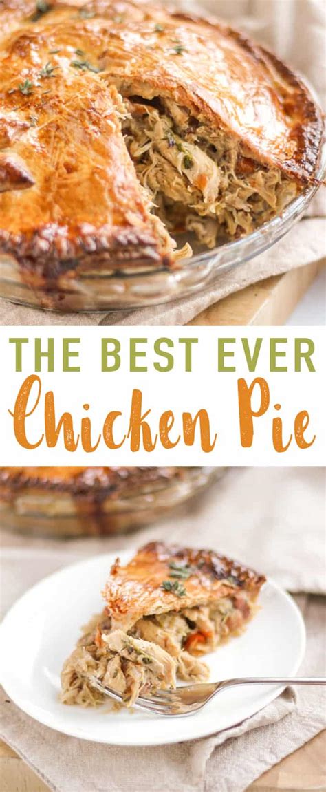 We mix the mustard with garlic and the other spices, then. Chicken Pie - The BEST Easy Creamy Chicken Pie Recipe