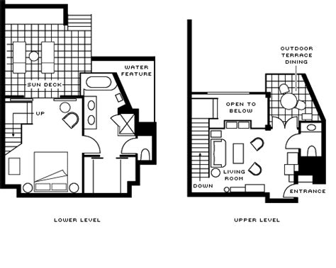 Duplex plans bedroom floor plan apartment economical morgan mobile building homes layout chance multi. One-Bedroom Balcony and Duplex Suite | Four Seasons Bali ...