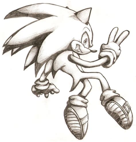 Sonic Drawing Drawings Sonic Fan Art Anime Drawings