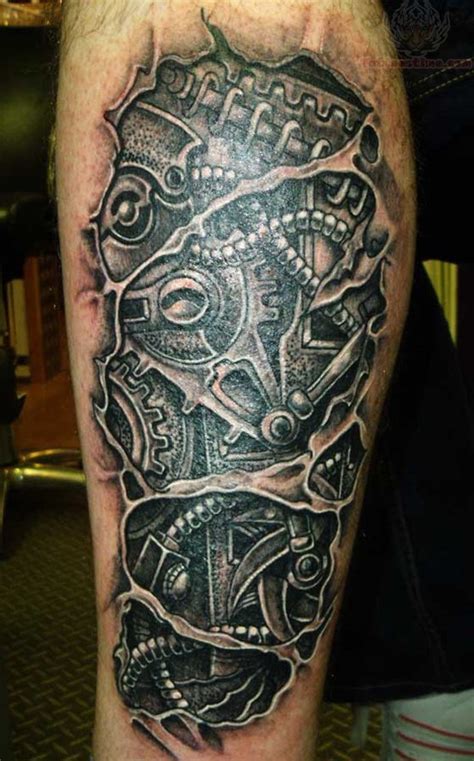 Mechanical Tattoo Images And Designs