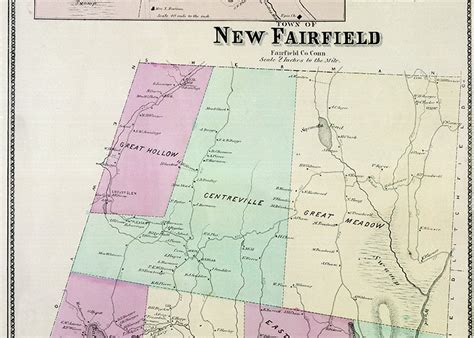 Map Of New Fairfield Ct