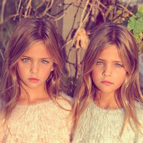 twins named most beautiful in world