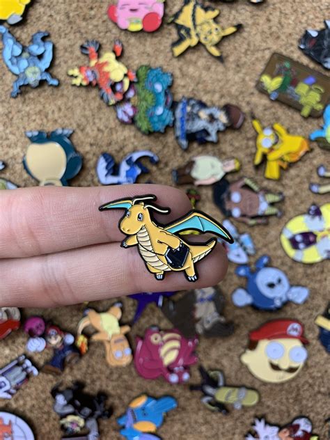 Dragonite Messenger Pokemon Custom Enamel Pin Pins Pin Etsy