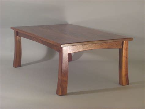 Hand Made Walnut Coffee Table By Jr Signature Creations
