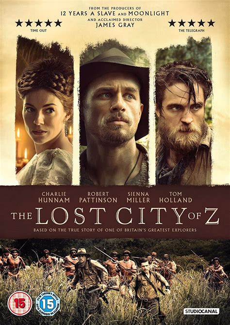 The Lost City Of Z Dvd Uk Tom Holland Charlie Hunnam