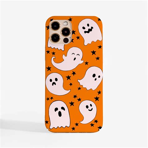 Halloween Ghosts Phone Case Design For Iphone Cases Samsung Etsy