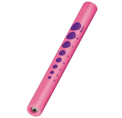 Prestige 210 Pupil Gauge Disposable Penlight Hot Pink Penlights