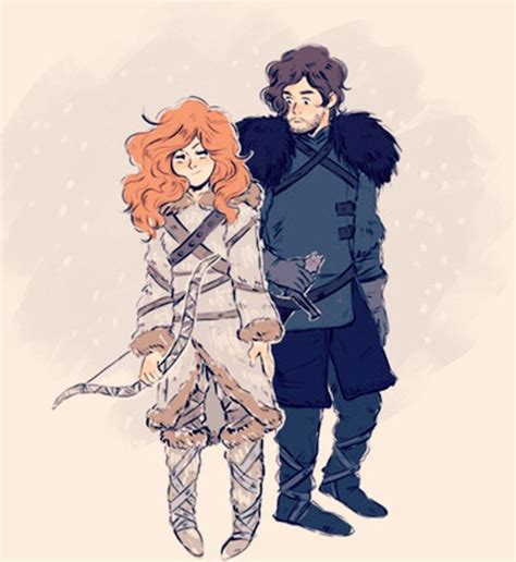 Jon Snow And Ygritte Game Of Thrones Couples Fan Art 36876354 Fanpop