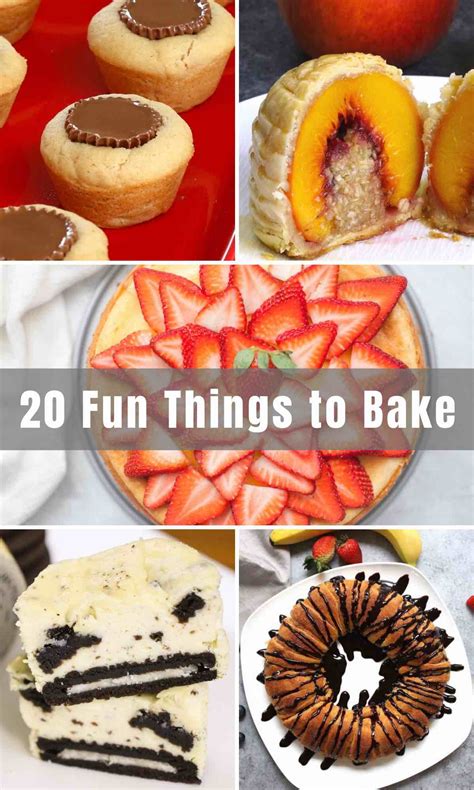20 Fun Things To Bake What To Bake When Youre Bored Izzycooking