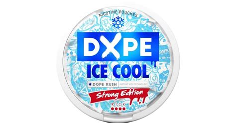 Nikotinové Sáčky Dope Ice Cool 16 Mg Strong Edition Nicomania