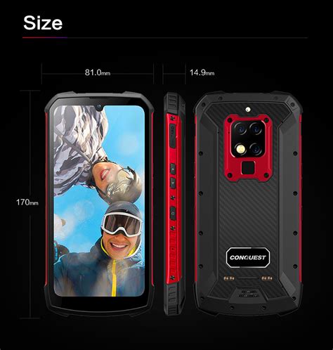 Conquest S16 Atex Explosion Proof Android Rugged Phone Ip68 Waterproof